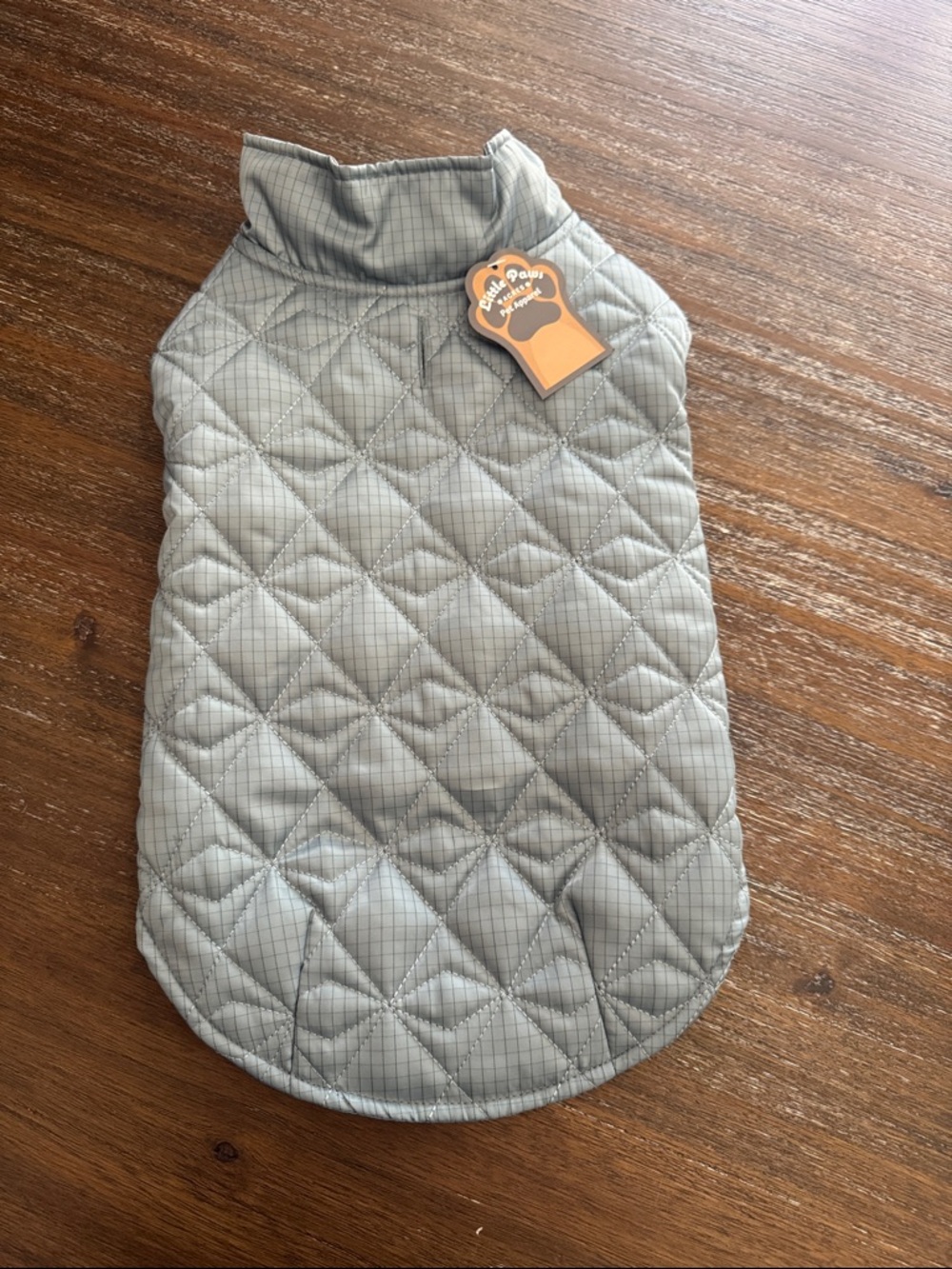 Quilted Dog Puffer Vest Size M